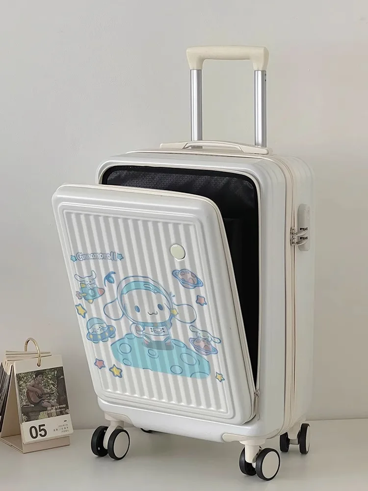 Новинка 2023 г. комплект чемоданов с передней открывающейся крышкой ультратонкая