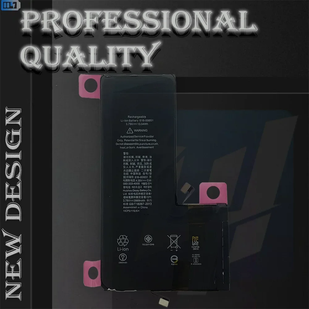 11 Pro Max Сменная батарея для мобильного телефона IPhone 3969 мАч A2218 A2161 A2220