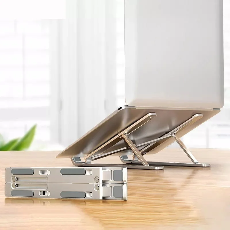 

Портативная подставка для ноутбука N3, алюминиевая складная подставка для ноутбука, компьютерные аксессуары, совместимые с ноутбуками от 10 ...