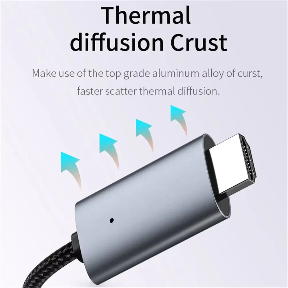 Фото Кабель KEBIDUMEI LD39 Wire HD Type C/Micro USB для HDMI-совместимых устройств, для потоковой передачи видео на ТВ-приставку/донгл для телефонов и планшетов Android №5