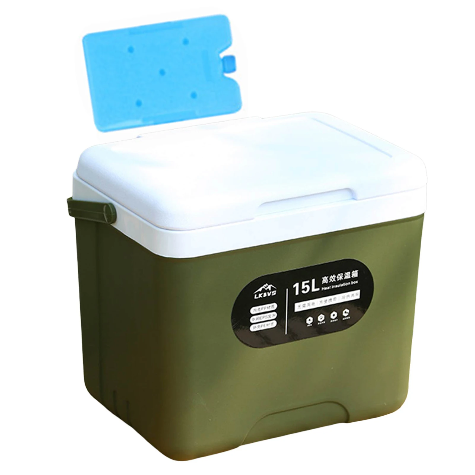 Multi-layer Insulation Ice Coolers High-Performance Insulation Box Long-term Preservation Personal Ice Box With High-capacity