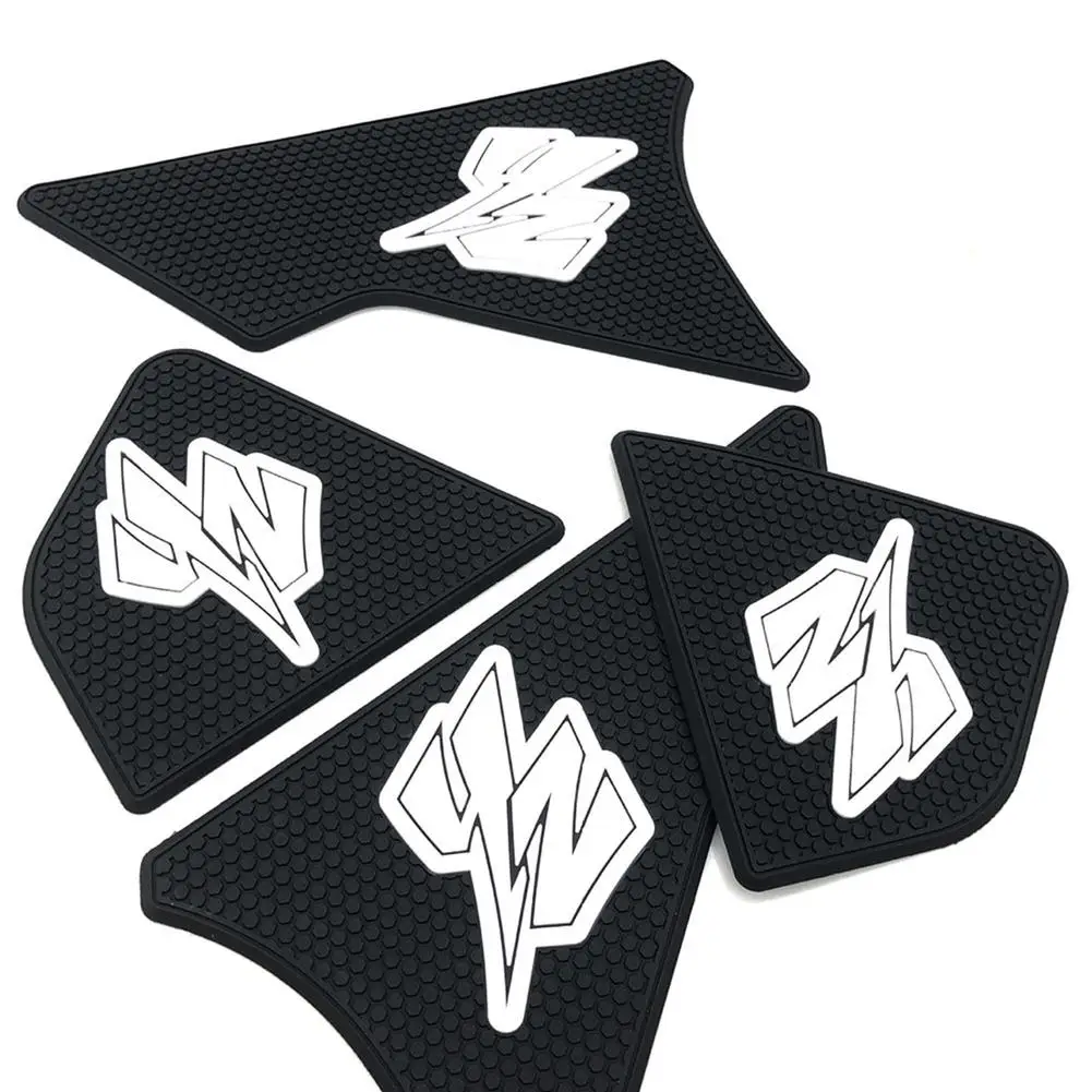 

4pcs Motorcycle Fuel Tank Pad Protector Side Sticker Anti-skid Heat Insulation Pad Compatible For Yz125r Yz250r