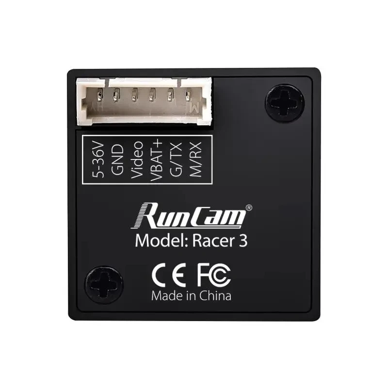 RunCam Racer 3 Мини FPV камера CMOS 1000TVL Super WDR 6 мс задержка 1 8 мм/2 мм для гоночного дрона |