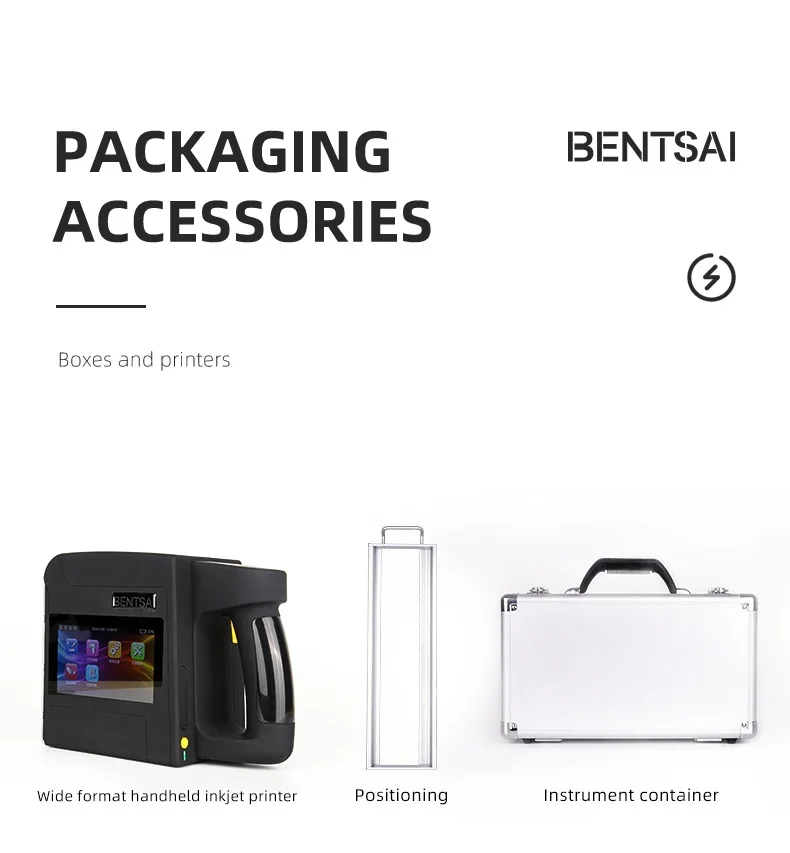 Ручной струйный принтер Bentsai B80 для картона крафт-бумаги без покрытия SBS и