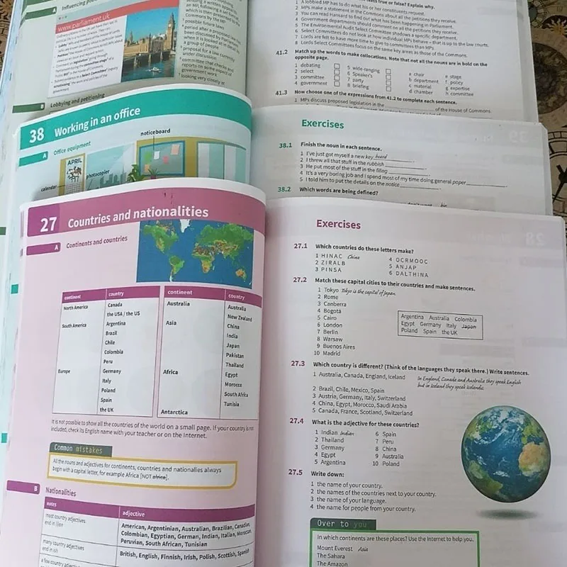 Tanie 4 Książki Cambridge Angielskie Słownictwo Książki Zaawansowana Angielska Gramatyka Czytanie Książek Cena 4 Książki Cambridge Angielskie Słownictwo Książki Zaawansowana Angielska Gramatyka Czytanie Książek
