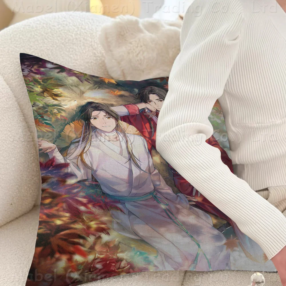 Аниме Heaven Officials Blessing наволочка Декор с принтом для дивана