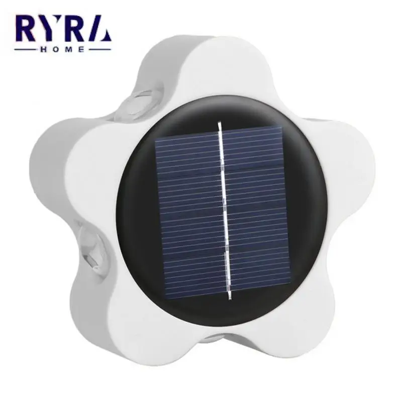 

LED Night Lights Solar Panels Charging Star Shape Lamp Strong Waterproof Performance Lighting Lights For Garden Park Landscape