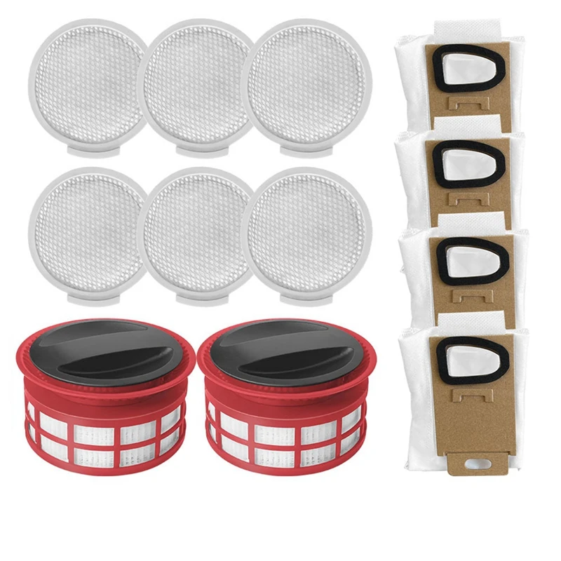 

Front Cotton Filter Rear Filter And Dust Bag Replacement Parts For Xiaomi Roborock H7 Robotic Vacuum Cleaner