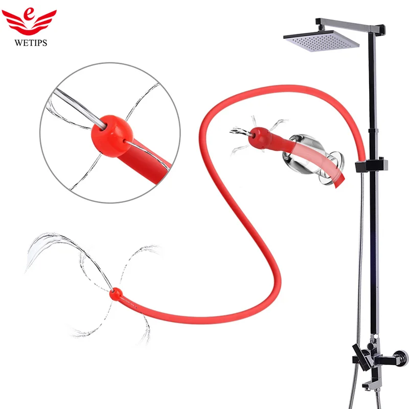 Силиконовая Анальная клизма WETIPS с 5 отверстиями шланг для мытья анальная душ