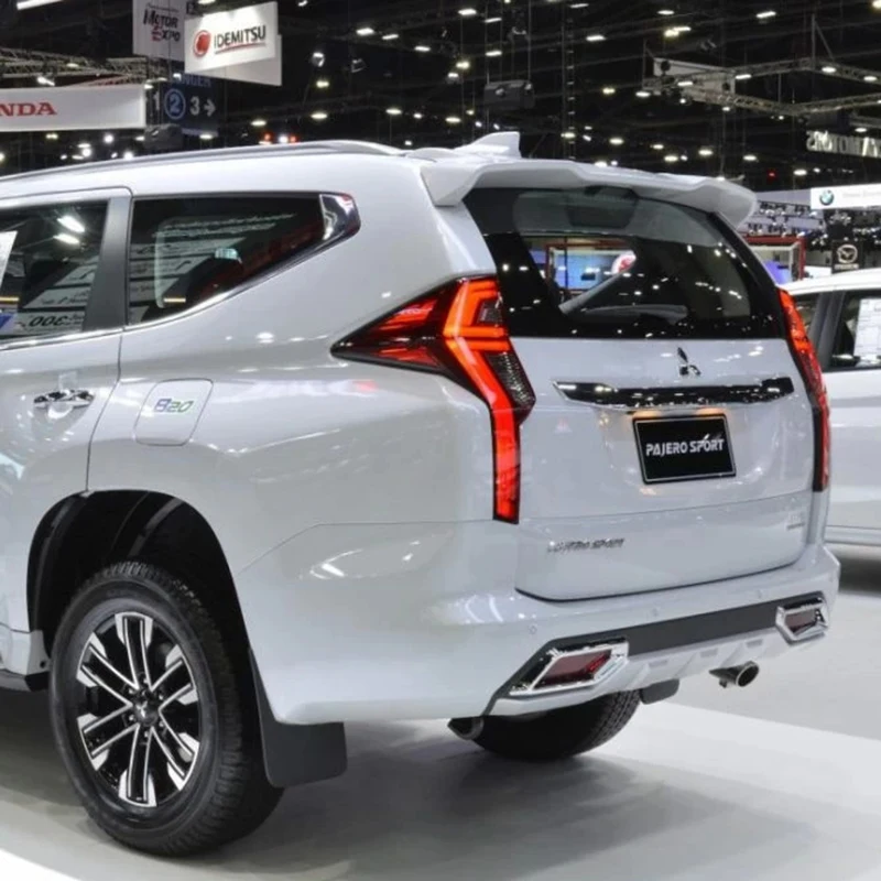 Спойлер глянцевый черный или белый из АБС-пластика на крышу автомобиля для Mitsubishi