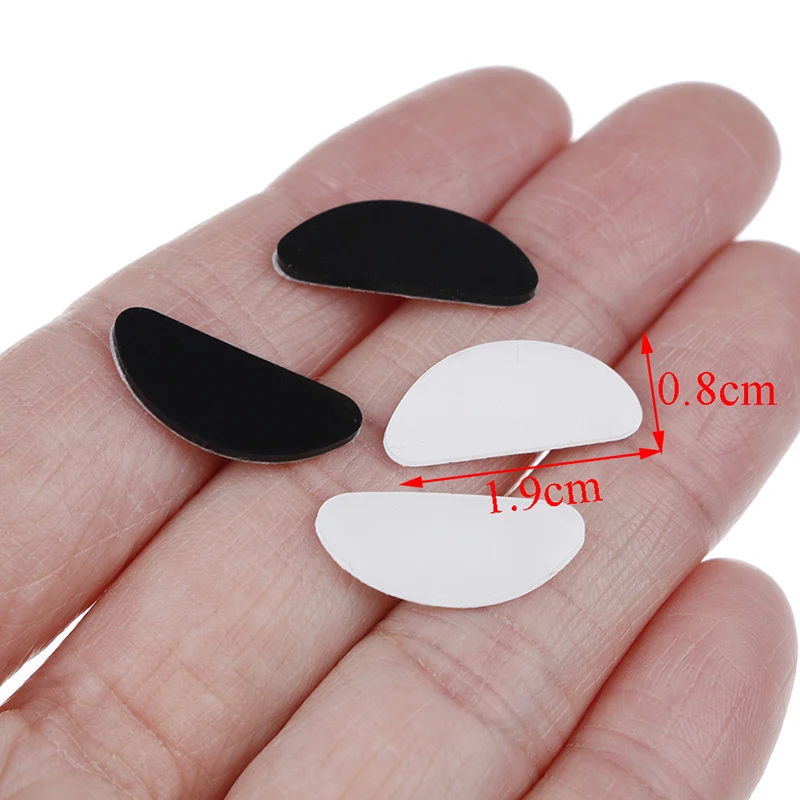 

5 пар, Нескользящие силиконовые носоупоры для очков