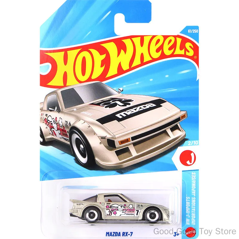 Фото Оригинальная коллекционная модель автомобиля Hot Wheels 2026M, масштаб 1/64, серия Mainline: Raleigh Porsche 911, Peugeot Le Mans. Литая под давлением модель, игрушка, подарок. №4