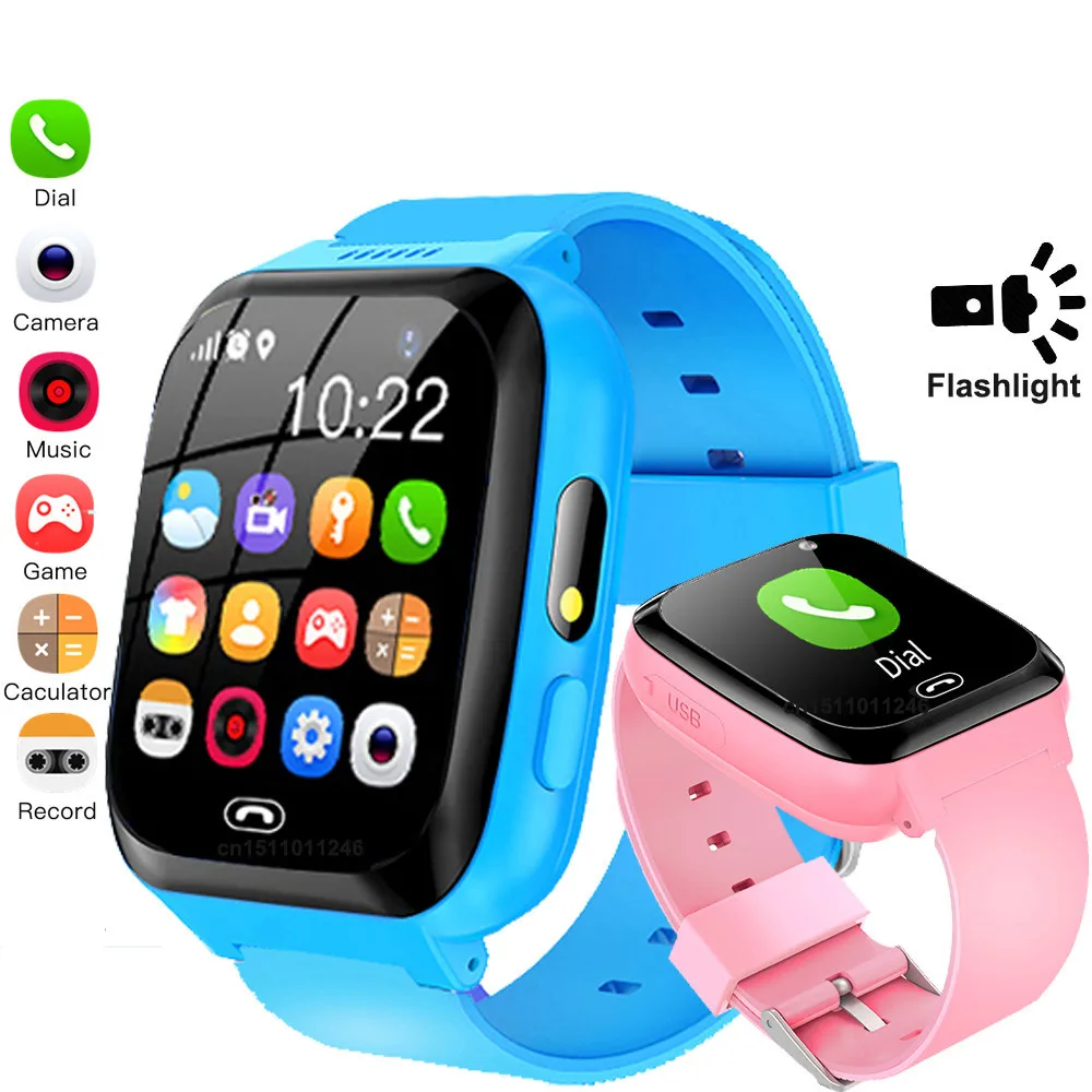 

Kids Smart Watch 2G SIM Card LBS WIFI Location Positioning Tracker Game Camera Video Call Phone Smartwatch For Children's IOS