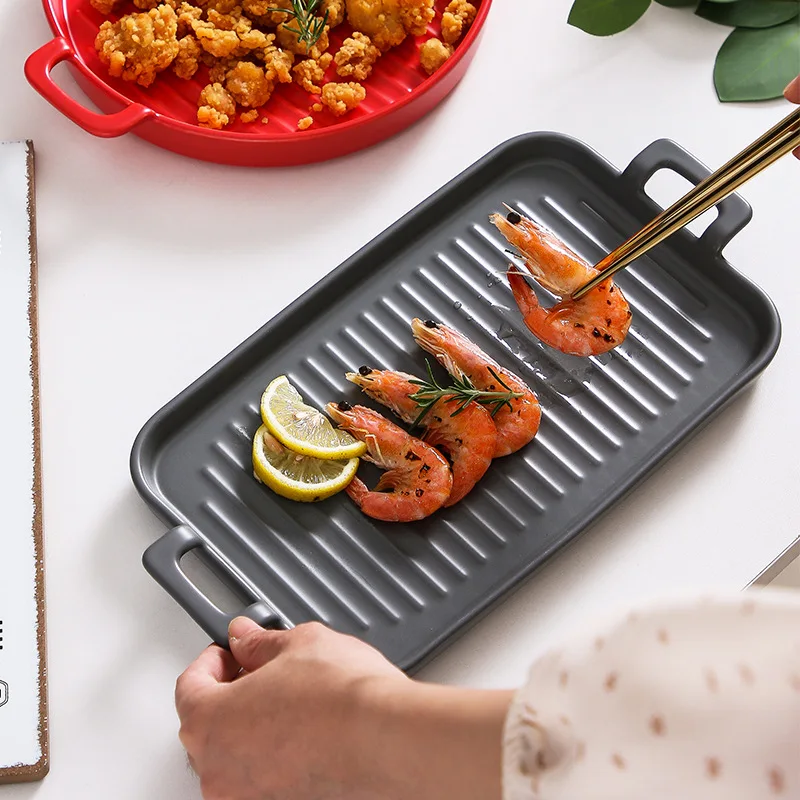 Керамическая посуда для выпечки сковорода кастрюля специальная микроволновой