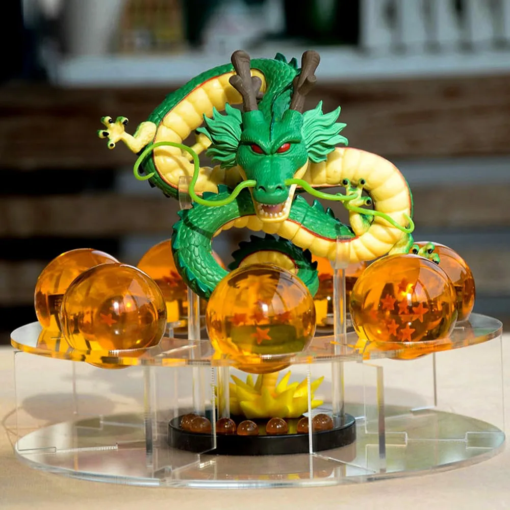 Фигурка Shenron из смолы с хрустальными шариками 3 5 см фигурка Shenlong для Хэллоуина