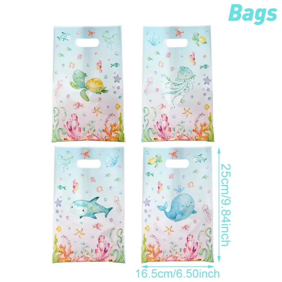 

Подарочные пакеты FENGRISE с морскими животными