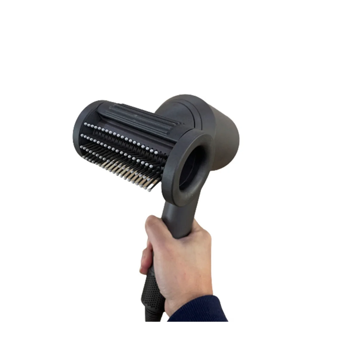 

For Supersonic HD01 HD02 HD03 HD04 HD08 HD15 Anti-Flying Nozzle+Wide Tooth Comb Hair Styling Tool-Grey