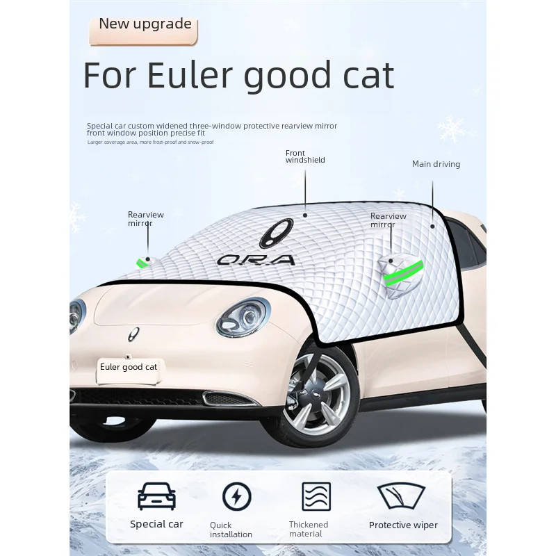 Eurocat солнцезащитные козырьки на лобовое стекло автомобиля 23 стиля снежное