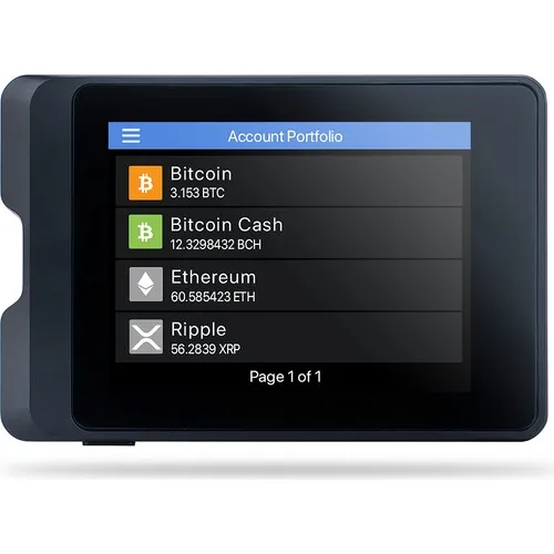 

Secux W10 Ice Wallet Bitcoin Ethereum + 1000 Crypto Support