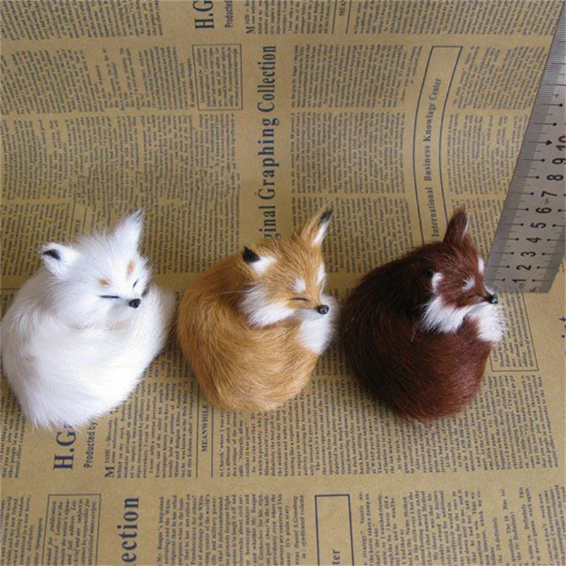 

Искусственные меховые статуэтки, миниатюры животных, микро ландшафт, сад, фея, украшение для кукольного дома, настольное украшение