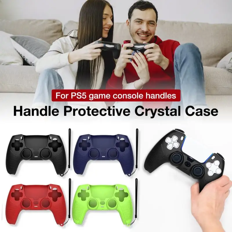 

Console Controller Silicone Protective Cover Case for PS5 Game Console Handle Silicone Case Game Console Handle Accessories