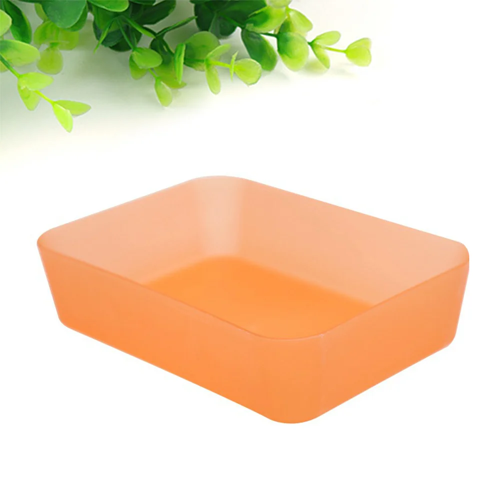 

Drawers Debris Storage Box Multifunctional Plastic Home Office Classification Finishing Box Size S (Orange)