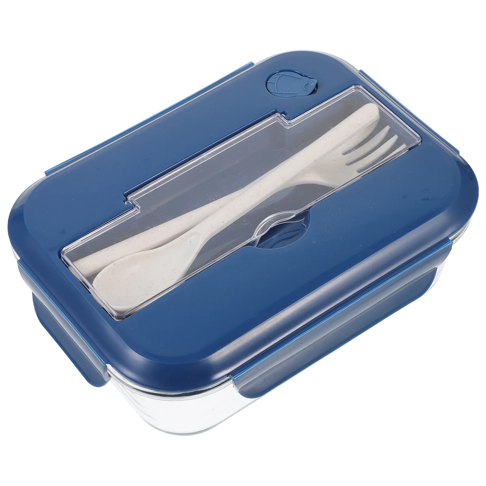 

Food Container Containers Lunch Adult Portable Bento Case Glass Student Fruit Holder