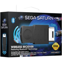 sega saturn bluetooth receiver for sega saturn console retro bit playable range up to 30 feet pairs with ps4 xbox one