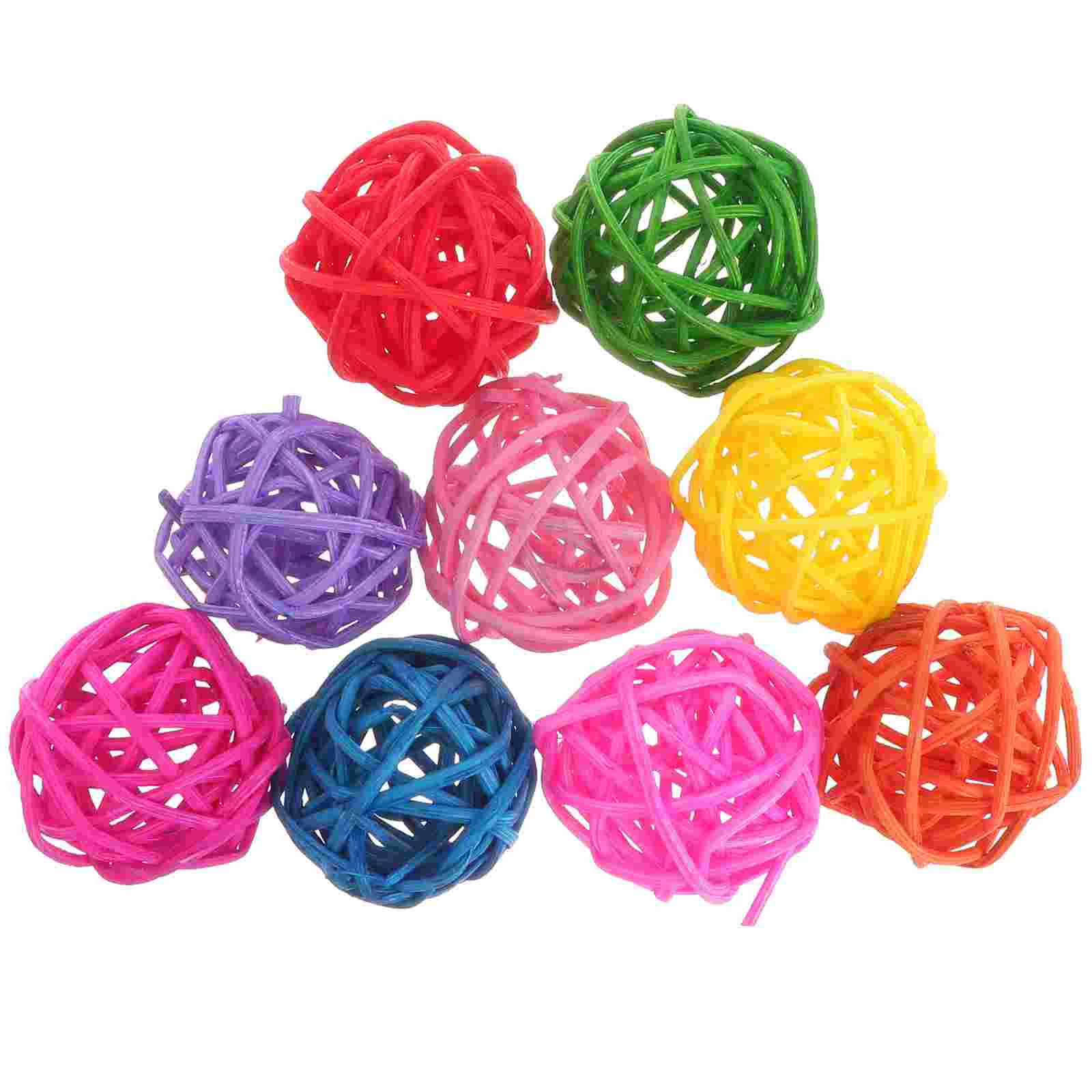 

Parrot Bird Rattantoy Plaything Chewing Toyssmall Leisure Bite Home Diy