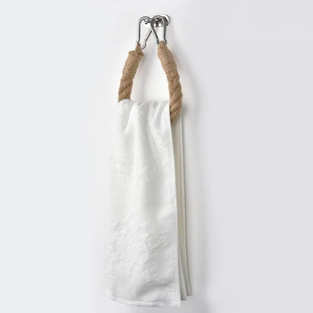 

Vintage Style Toilet Paper Roll Holder 40/50/60/70cm Woven Hanging Rope Decor