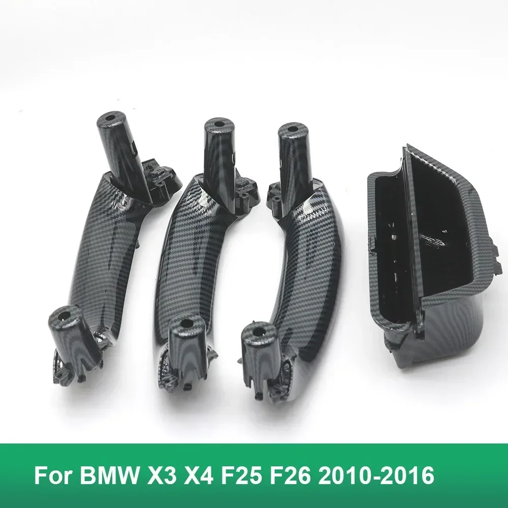 4 шт./комплект накладки на дверную ручку для BMW X3/X4/F25/F26 2010-2016