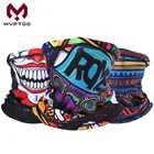 Зимняя Флисовая Балаклава, мотоциклетный шейный Гетр, теплый чехол для лица, мотоциклетный шарф-труба клоуна, Байкерский Лыжный Сноуборд хип-хоп бандана для мужчин маски