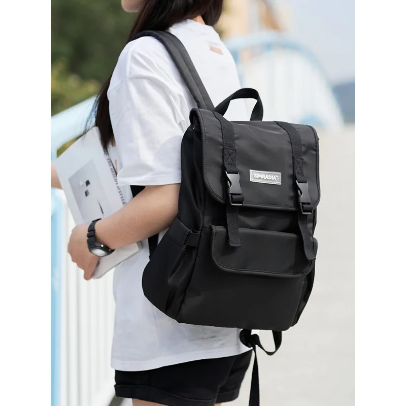 

Japanese Campus Backpack Girl Student College Style Schoolbag Large Capacity Middle School Students Backpack Simple Casual