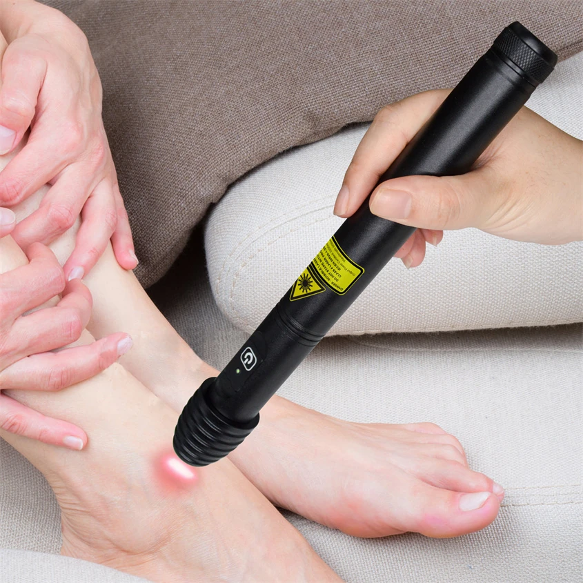 Портативный лазер и инфракрасная терапия коленного сустава холодная лазерная