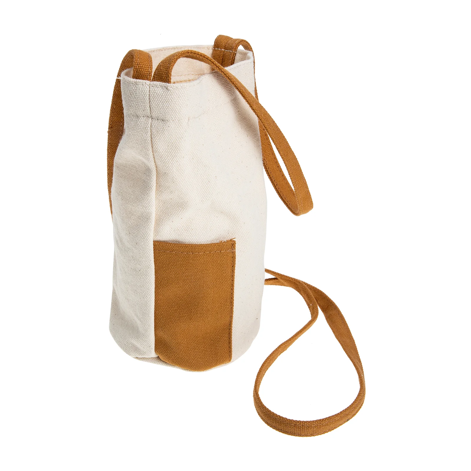 

Portable Storage Bag Bottle Pouch Water Cup Storage Bag Cross Body Pouch Canvas Storage Bag for Travel Camping