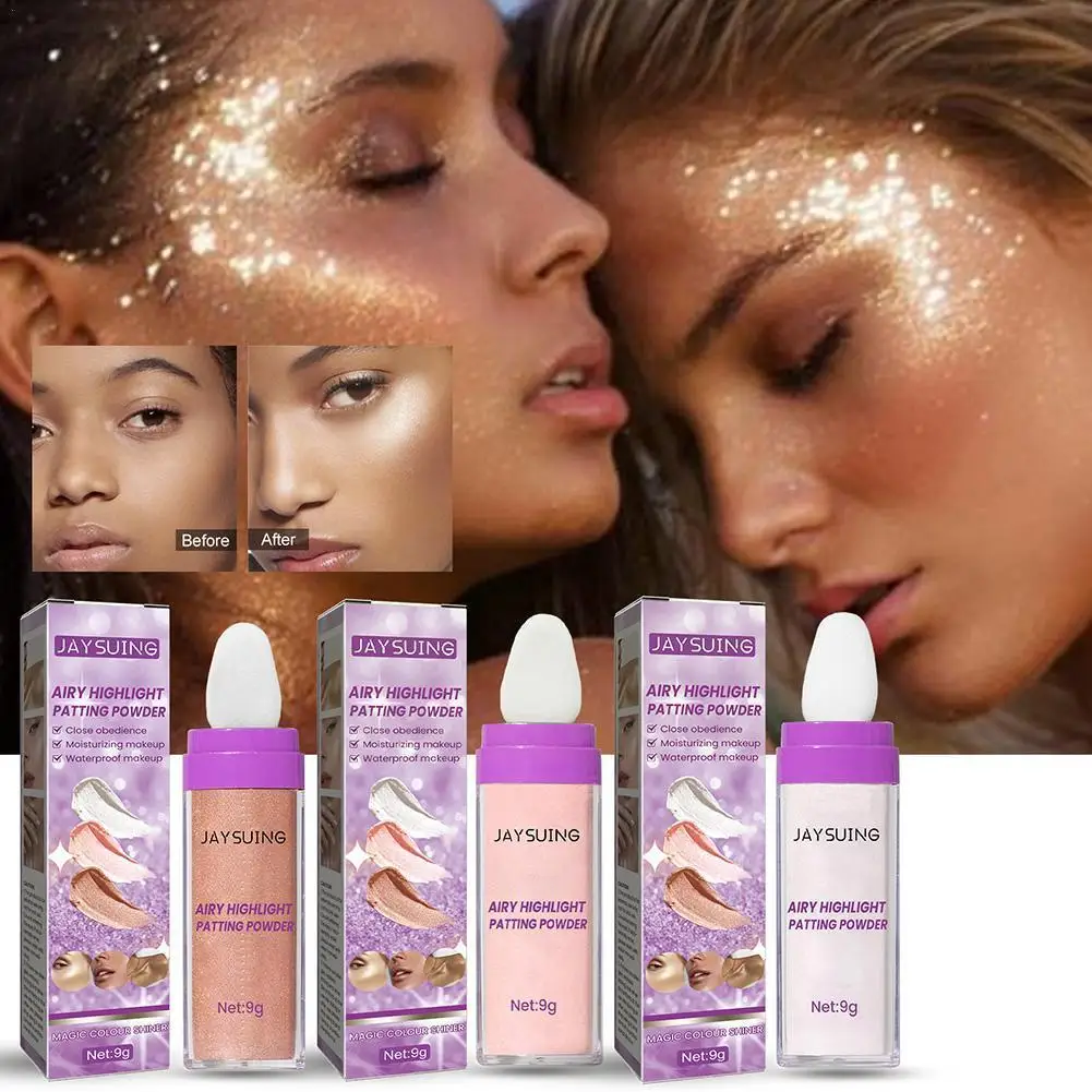 New White Moonlight Highlighter Powder Polvo De Hadas Glitter Powder Shimmer Contour Powder for Face Body Highlight Makeup W3J2 1 New White Moonlight Highlighter Powder Polvo De Hadas Glitter Powder Shimmer Contour Powder for Face Body Highlight Makeup W3J2 1