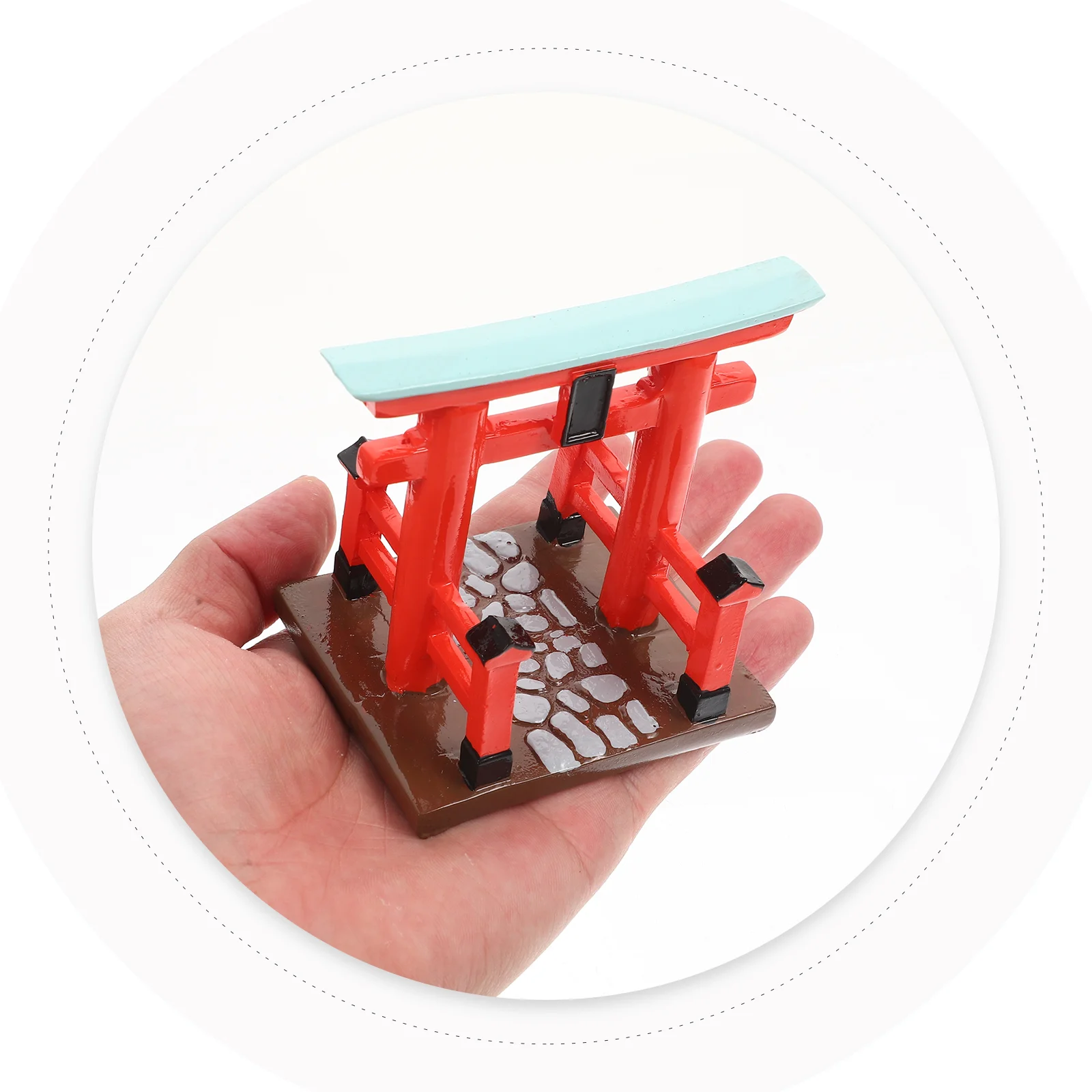 Аксессуары для ворот Torii мини-декор с птицами украшения из смолы модели