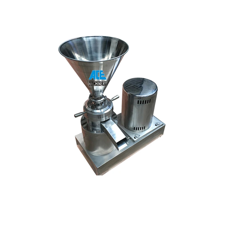 

Electric Liquor Bean Paste Grinding Cacao Beans Colloid Mill Equipment Cocoa Butter Making Machine