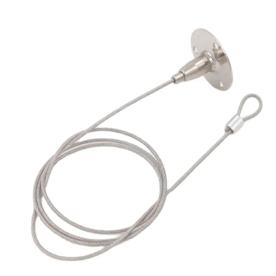 

Adjustable Hanger Hooks With Stainless Steel Wire Professional Art Gallery Display Hanging System Accessories 2pcs