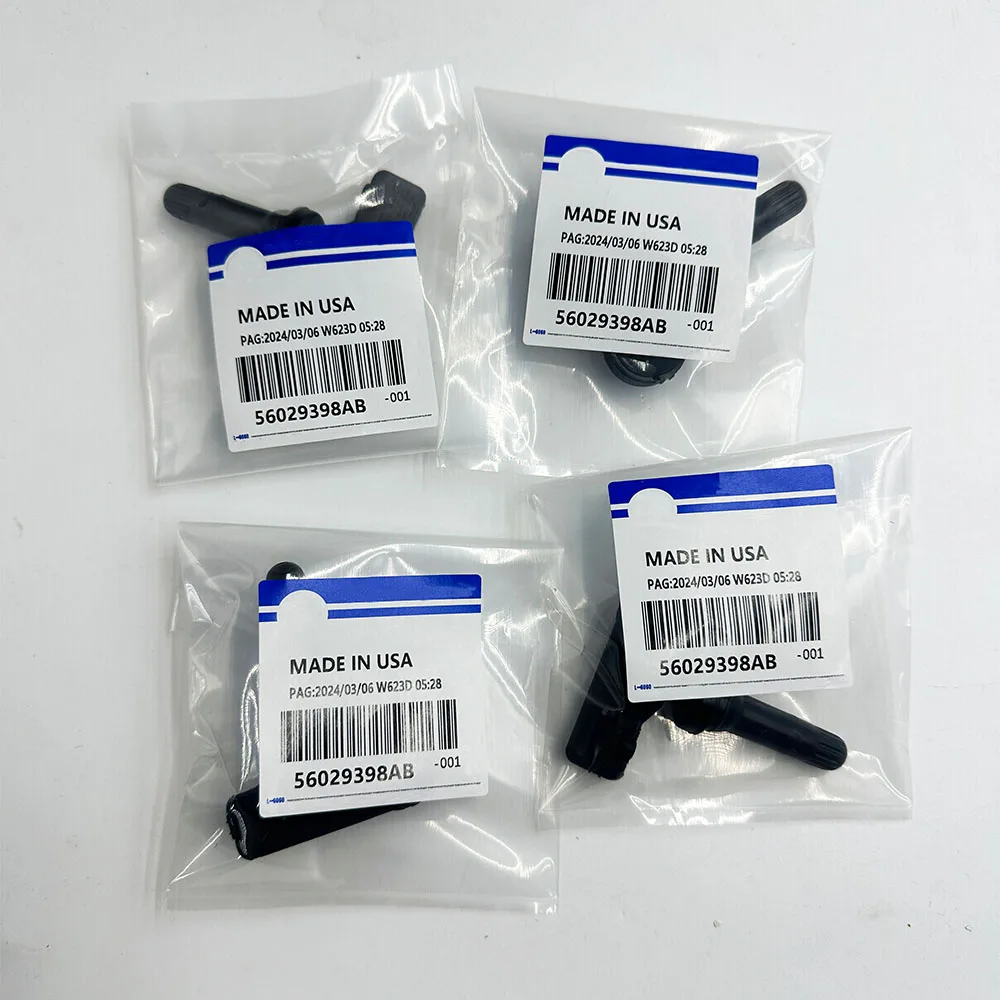 

4шт. 56029398 Датчик давления в шинах AB TPMS для Jeep Wrangler Grand Cherokee Charger Dodge 68142397 АА 68241067 АА 68241067 АБ 433 МГц