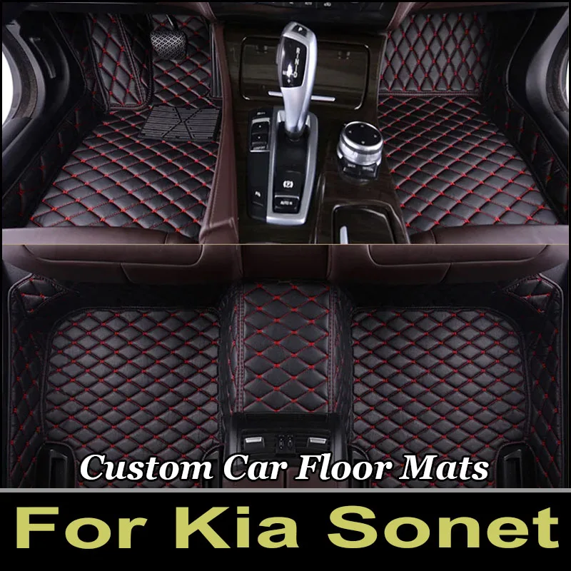 wa dywaniki samochodowe do Kia Sonet QY 2020 2021 2022 2023 2024 5saet Wodoodporne Tapetes Para Automovil Akcesoria