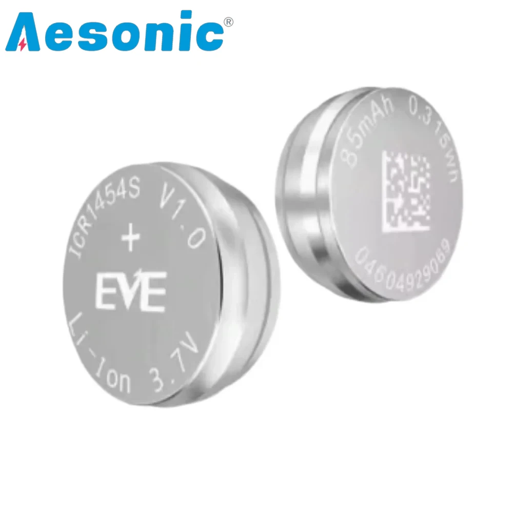 2 шт. ICR1454S 3,7 V 85mAh Емкость ICR1454 CP1454 V1.0 батарея для наушников EVE Bluetooth умный Браслет (art.: 3920c8ed6db04) - 3920c8ed6db04