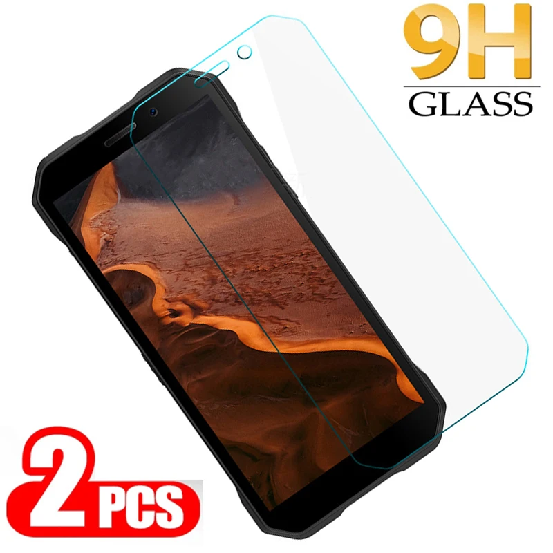

2PCS Tempered Glass For Doogee S61 S51 Anti-scratch Screen Protector 2.5D 9H Film Glass for Doogee S61 Pro S51