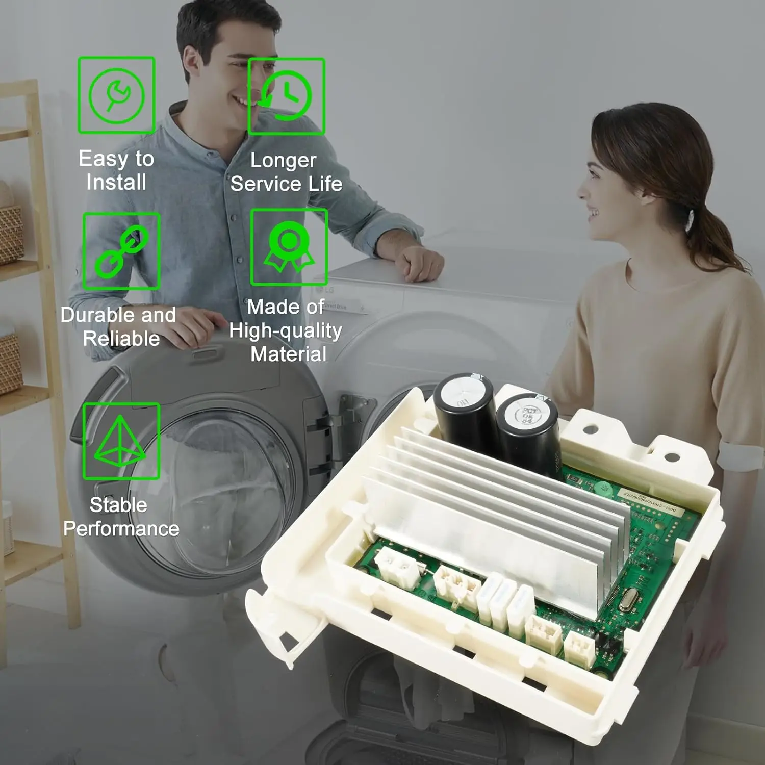 DC92-01531C печатная плата управления инвертором совместимая с шайбой Samsung исправляет