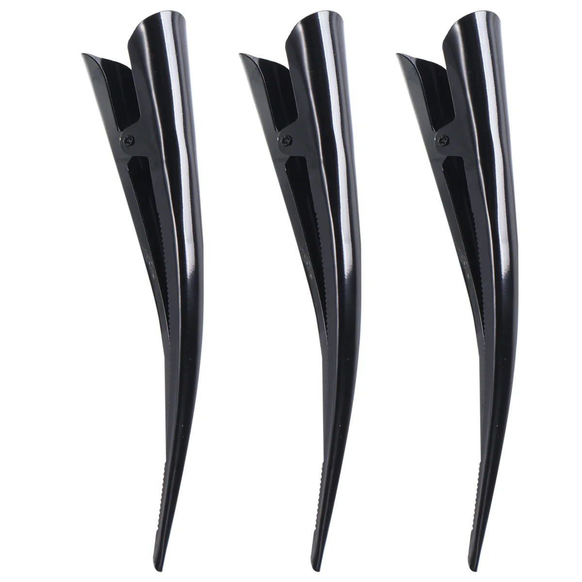 

Clips Hair Duckbillduck Metal Black Styling Alligator Sectioning Billedteeth Large Accessories Bill Salon Clip Curl Clamp Prong
