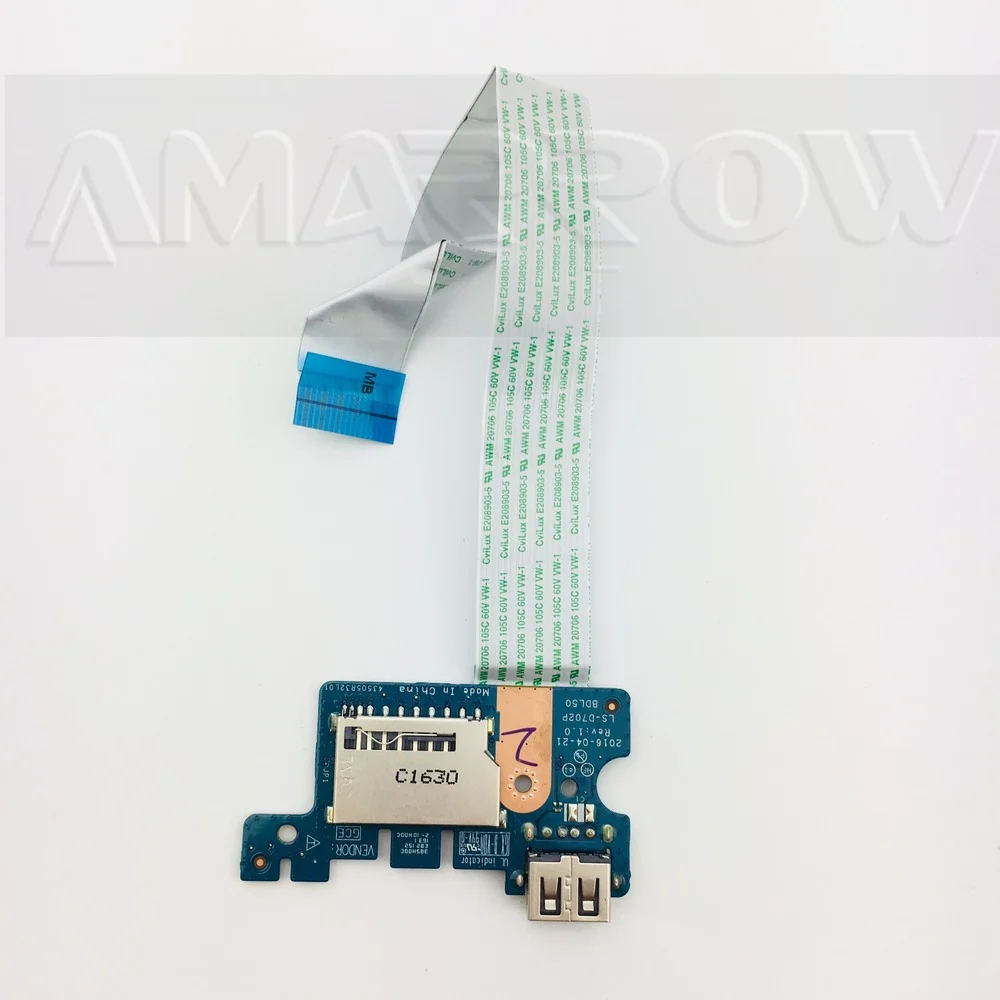 Оригинальный USB-кардридер для ноутбука дочерняя USB-плата HP 15-AC 15-AF 250 G4 - купить по