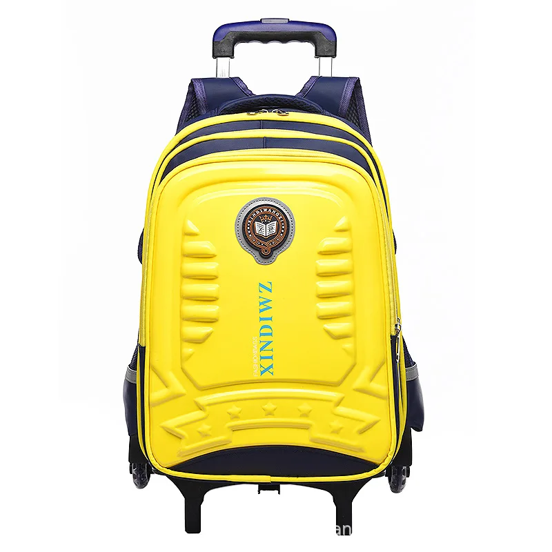 Trolley Children School Bags Mochila Kids Backpacks With Wheel Trolley Luggage For Girls Boys backpack Escolar Backbag Schoolbag