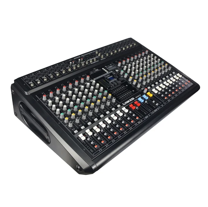 

2 group professional GMX1600D 16 channel power mixer pro