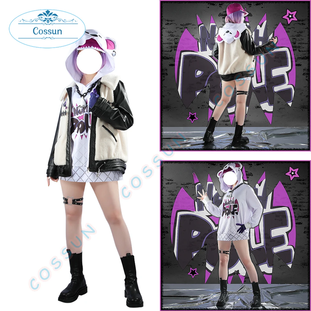 

[Customized] Virtual YouTuber Vtuber Obsydia Selen Tatsuki Cosplay Costume Anime YouTuber Role Play Costumes Outfits