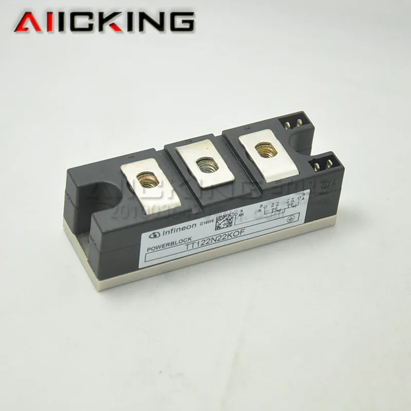 TT122N22KOF 1 шт. оригинальный Тиристор/Тиристор; 1,95 кв; А; BG-PB34-1; Ufmax: в IGBT-модуль